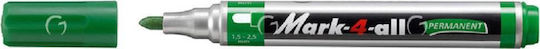 Stabilo 651 Mark 4 All Permanent Marker 2.5mm Green