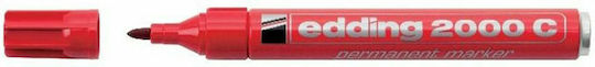 Edding 2000C Permanent Marker 3mm Red