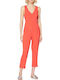 Stella Women's Sleeveless One-piece Suit Orange