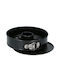 Alpina Appliances Backform Torte Aluminium mit abnehmbarem Boden 26x26x7cm 3cm