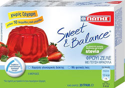 Γιώτης Amestec pentru Zele Sweet & Balance Fără zahăr cu Aromă de Căpșuni 20gr