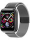 F11 Smartwatch mit Pulsmesser (Schwarz)