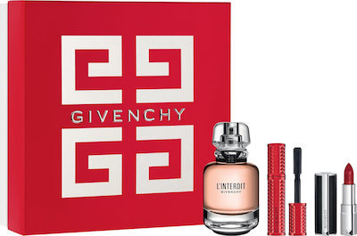 interdit coffret disturbia confezione 80ml upominkowy kobiet geschenkset 15ml cofanetto toilette parfums mascara sephora poklon edp ripley linterdit 75ml parfumdo