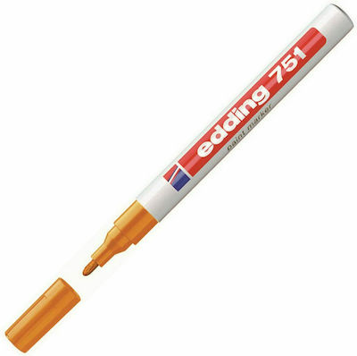 Edding 751 Permanent Marker 2mm Orange