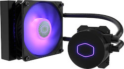 CoolerMaster MasterLiquid ML120L V2 RGB Răcire cu Apă pentru Procesor Ventilator unic 120mm pentru Socket AM4/AM5/1200/115x