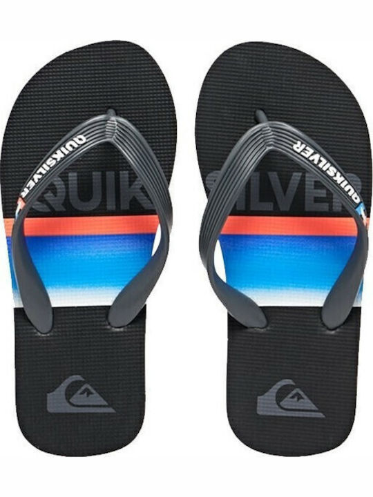Παιδικές Σαγιονάρες Flip Flops Μαύρες Molokai
