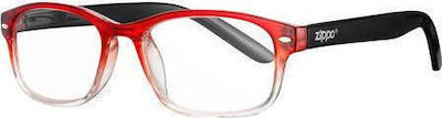 Zippo Reading Glasses +1.50 in Red color 31Z-B1-RED150