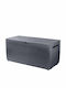 Keter Cutie de depozitare pentru exterior Springwood Plastic 305lt Grafit L123xW53xH57buc