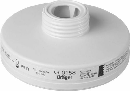 Drager RD40 Mask Filter P3 R Drager 6300 - 7000