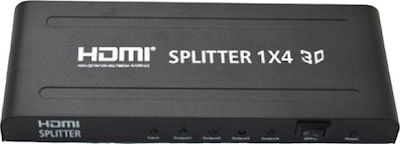 Anga PS-1004-4K 1 to 4 Splitter HDMI 371-075