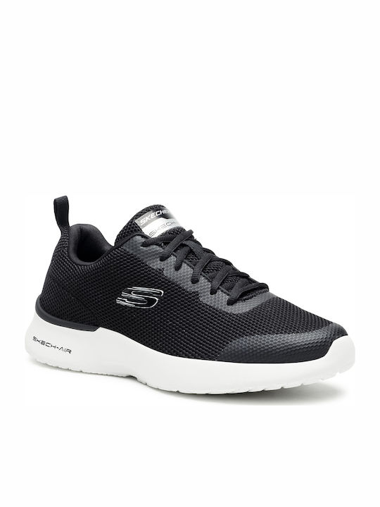 Skechers Air Dynamight Ανδρικά Αθλητικά Παπούτσια Running Μαύρα