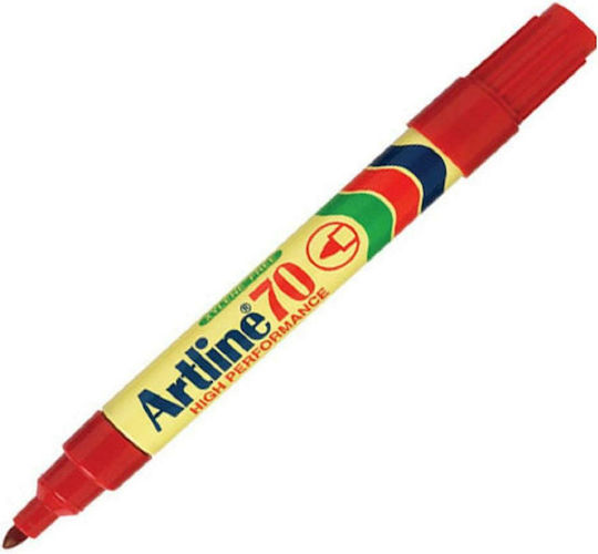 Artline 70 Permanent Marker 1.5mm Red