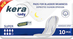 Kera Lady Super Absorbante Pentru Incontinență Nivel De Flux 7 Picături 10 Bucăți Kera Lady Super Absorbante Pentru Incontinență Nivel De Flux 7 Picături 10 Bucăți