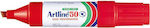 Artline 50 Marker Permanent 6mm Roșu 800924