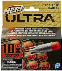 Nerf Σφαίρες 10 Dart Refill Ultra για 8+ Ετών Nerf Σφαίρες 10 Dart Refill Ultra για 8+ Ετών