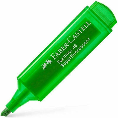 Faber-Castell Textliner 46 Μαρκαδόρος Υπογράμμισης 5mm Πράσινος
