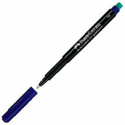 Faber-Castell Multimark 1513 CD/DVD-Marker 0.6mm Blau