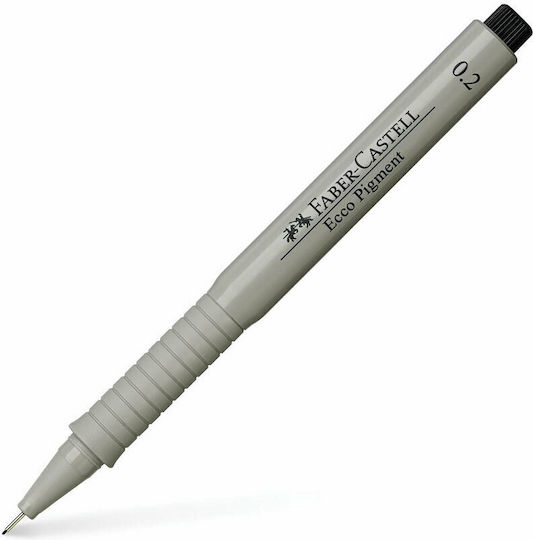 Faber-Castell Ecco Pigment Fineliner Design Marker 0.2mm Black