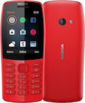 Nokia 210 Dual SIM Mobil cu Butone (Meniu grecesc) Roșu