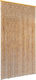 vidaXL 100 x 220 cm from Bamboo Plastic Door Curtain Brown 100x220cm 43723