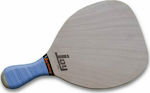 Joy Tr Beach Racket Beige 330gr with Straight Handle Blue