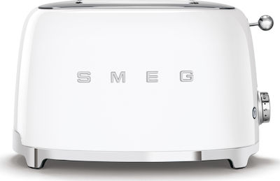 Smeg Φρυγανιέρα 2 Θέσεων 950W Λευκή