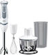 Braun MQ5235 Blender de mână cu tijă din oțel inoxidabil 1000W Alb