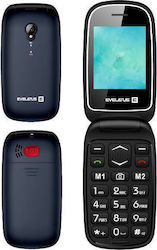 Evelatus Wave Dual SIM Telefon Mobil Cu Butoane Mari Albăstrui Evelatus Wave Dual SIM Telefon Mobil Cu Butoane Mari Albăstrui