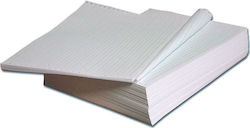 Χαρτί Μηχανογραφικό 11x9,5 Μονό Λευκό Endlospapier 2x2000 Blätter