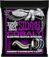 Ernie Ball Slinky Cobalt Set of Electric Guitar Strings Cobalt 11 - 48 Power