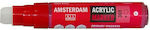 Royal Talens Amsterdam 369 Marker Acrilic 15mm Roșu