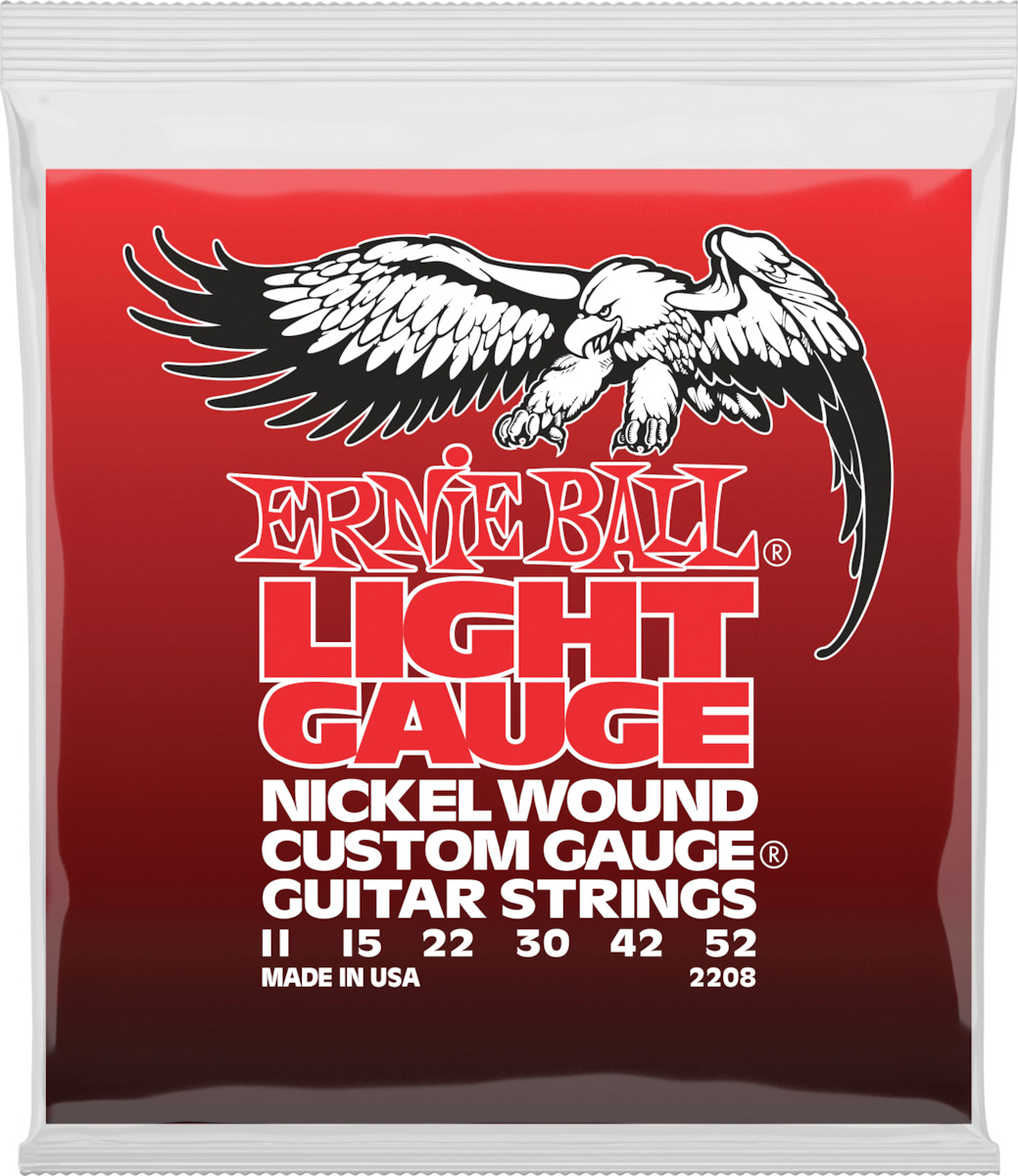 Ernie Ball Light Nickel Wound Custom Gauge P02208 1152 Skroutz.gr