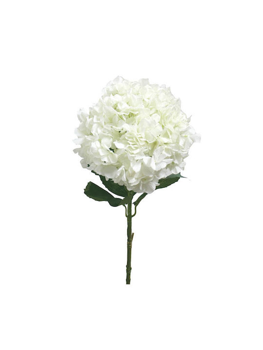 Marhome Plantă Artificială Hortensia White 90cm 1buc