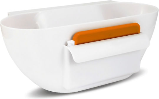 Veltihome Capcană de gunoi din plastic cu spatulă Scrap Trap 29x16x12cm Accesorii pentru Uz Casnic 82000 1buc