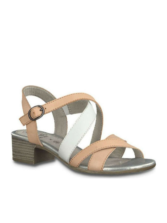 Jana Leder Damen Sandalen Anatomisch in Mehrfarbig Farbe