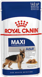 Royal Canin Maxi Umedă pentru Câini Câine cu Carne în Plic 10 x 140gr. 1712002