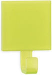 Inofix Plastic Hanger Kitchen Hook with Sticker Green 2pcs 2305-5
