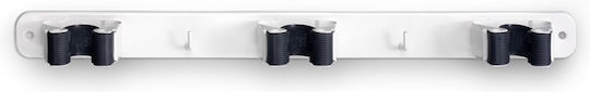 Inofix Mop & Broom Holder White 3034-2 1pcs