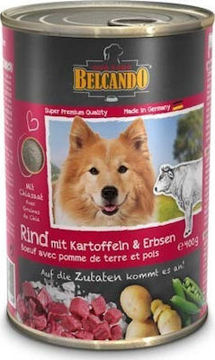 Belcando Canned Grain Free Wet Dog Food with Beef and Potatoes 1 x 400gr