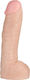Doc Johnson Vac-U-Lock Hung Ρεαλιστικό Dildo με Όρχεις Flesh 32cm