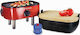 Coral Gas Mini BBQ Portable Gas Grill with 1 pcs 2.5kW