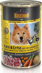 Belcando Canned Grain Free Wet Dog Food with Carrot, Chicken and Duck 1 x 400gr