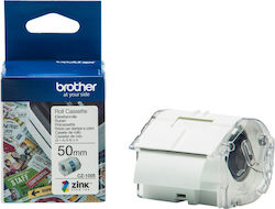 Brother CZ-1005 Ταινία Ετικετογράφου 5m x 50mm σε Λευκό Χρώμα Brother CZ-1005 Ταινία Ετικετογράφου 5m x 50mm σε Λευκό Χρώμα