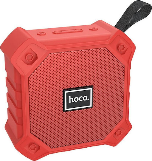 Hoco BS34 Bluetooth Speaker 5W with Radio and Battery Life up to 3 hours Red