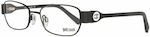 Just Cavalli Metal Eyeglass Frame Black JC0528 005