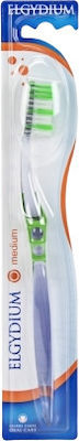 Elgydium Diffusion Manual Toothbrush Medium Green 1pcs