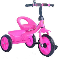 Zita Toys Kids Tricycle with Storage Basket for 3+ Years Fuchsia