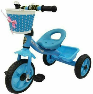 Zita Toys Bicicletă Triciclu pentru Copii cu Spațiu de Depozitare pentru 3+ ani Albastru