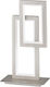 Wofi Viso Dekorative Lampe Silber