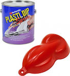 Plasti Dip Χρώμα Προστατευτικού Φιλμ Unthinned 1lt Red